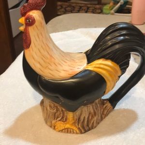 Sakura Rooster water pitcher